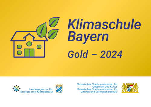 Logo Klimaschule Bayern 2024